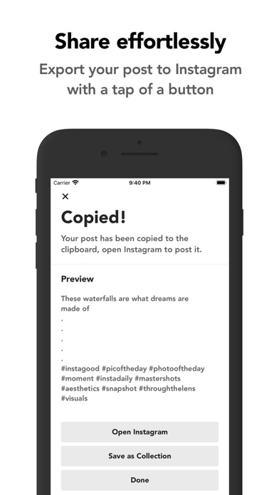 Hashtag Manager for Social screenshot 3