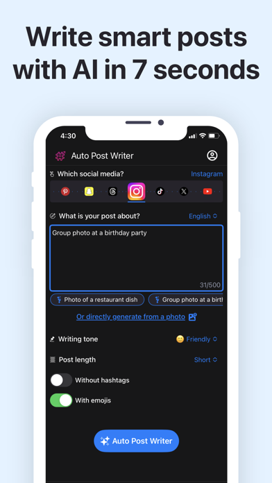 Hashtag Smart: AI Like Booster screenshot 7