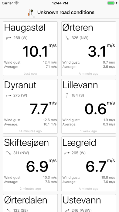 Haugastøl Wind Meter screenshot 2