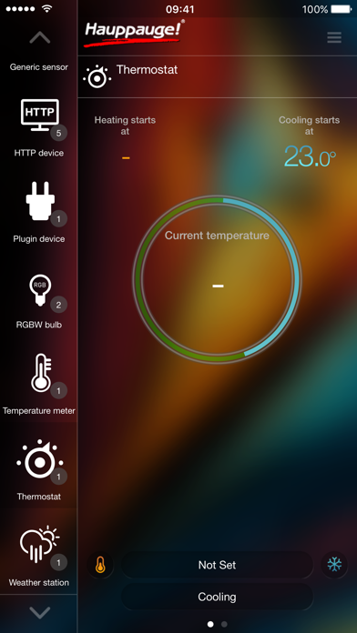 Hauppauge mySmarthome screenshot 2