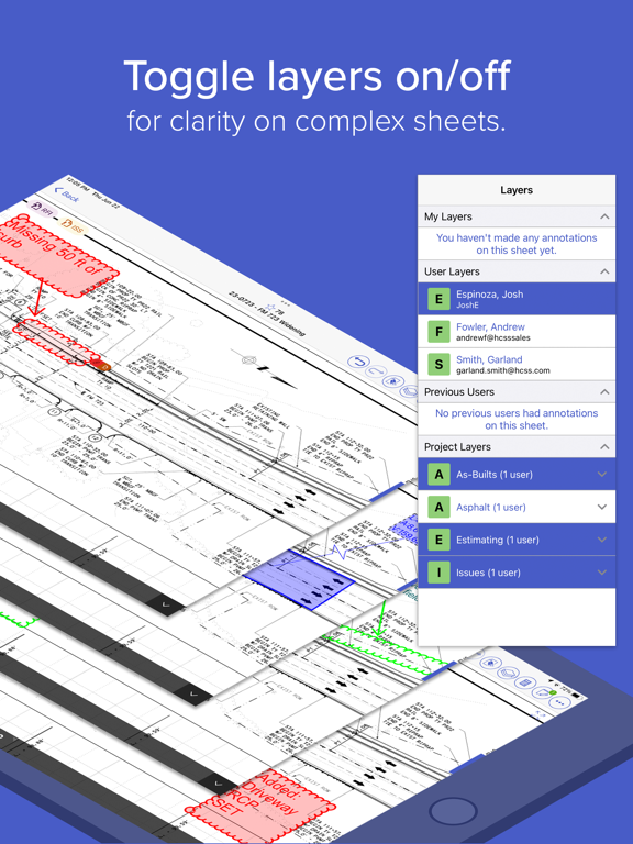 HCSS Plans: Revision control screenshot 5