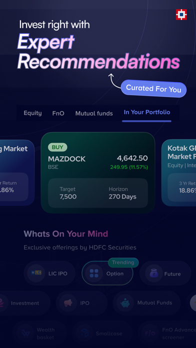 HDFC Securities InvestRight screenshot 1