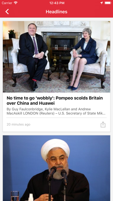 Headlines: Live Breaking News screenshot 4