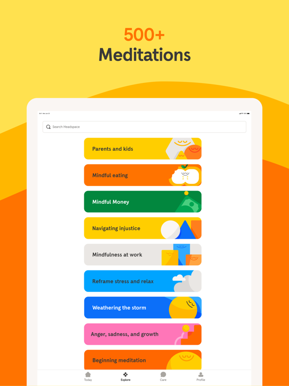 Headspace: Meditation & Sleep screenshot 2