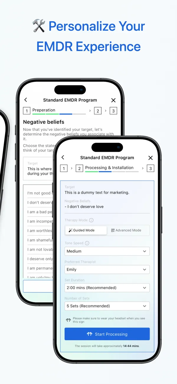 Heal EMDR: Self-Guided Therapy screenshot 2