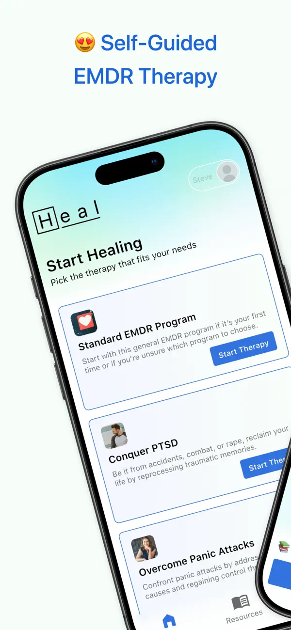 Heal EMDR: Self-Guided Therapy screenshot 6