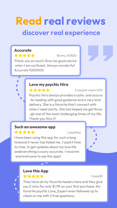 Healer: Live Psychic Readings screenshot 1