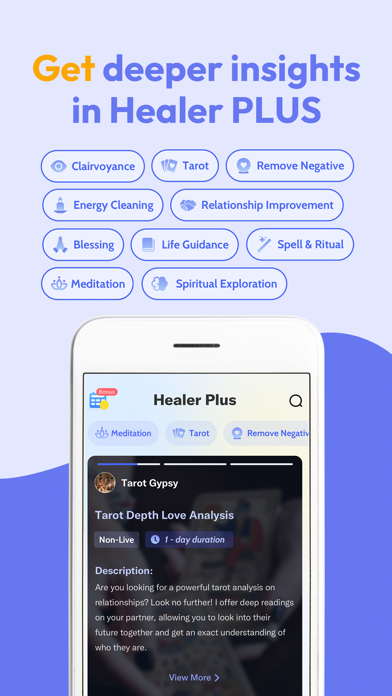 Healer: Live Psychic Readings screenshot 3