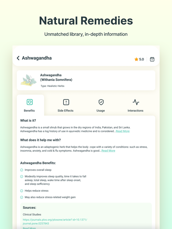 HealisticMD-Natural Treatments screenshot 1