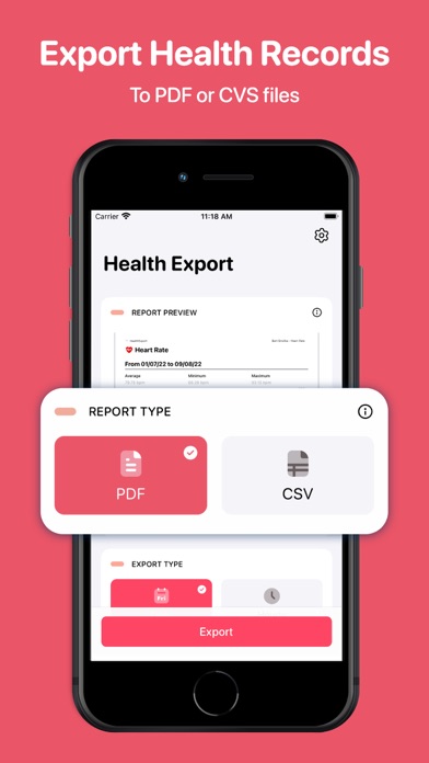 Health App Data Export Tool screenshot 4