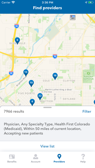 Health First Colorado screenshot 2