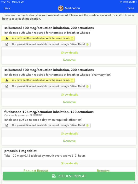 Health Hub screenshot 1