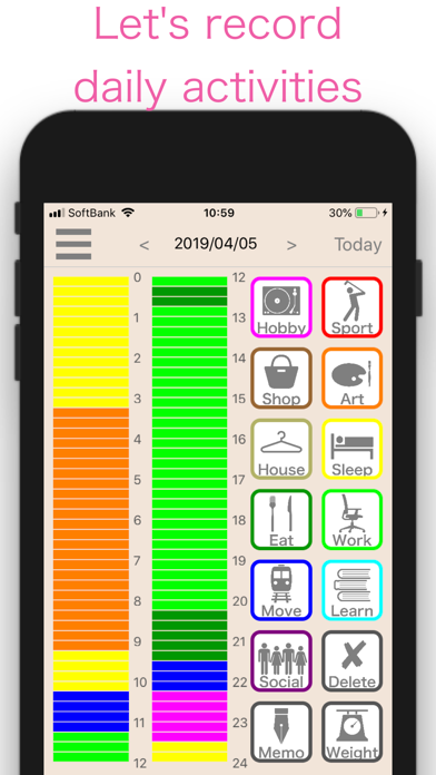 Health Life Log screenshot 3