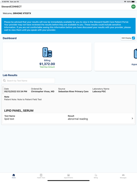 Health Record Home screenshot 1