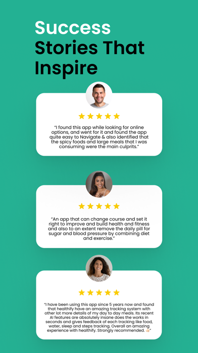 Healthify: AI Calorie Tracker screenshot 2