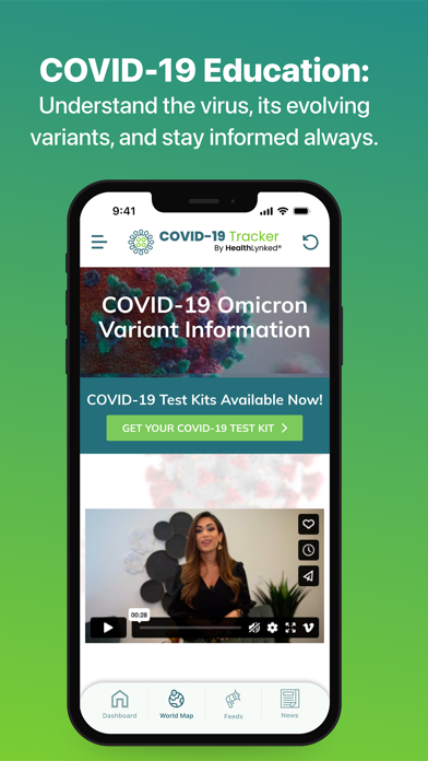 HEALTHLYNKED COVID-19 Tracker screenshot 4