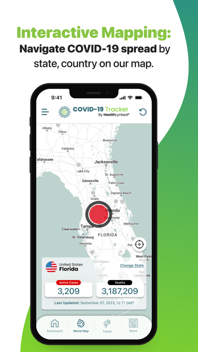HEALTHLYNKED COVID-19 Tracker screenshot 5