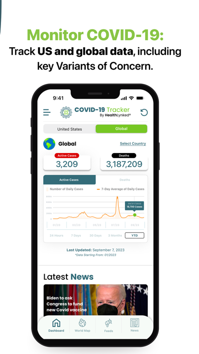 HEALTHLYNKED COVID-19 Tracker screenshot 6