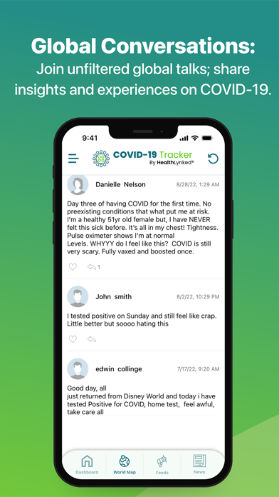 HEALTHLYNKED COVID-19 Tracker screenshot 3