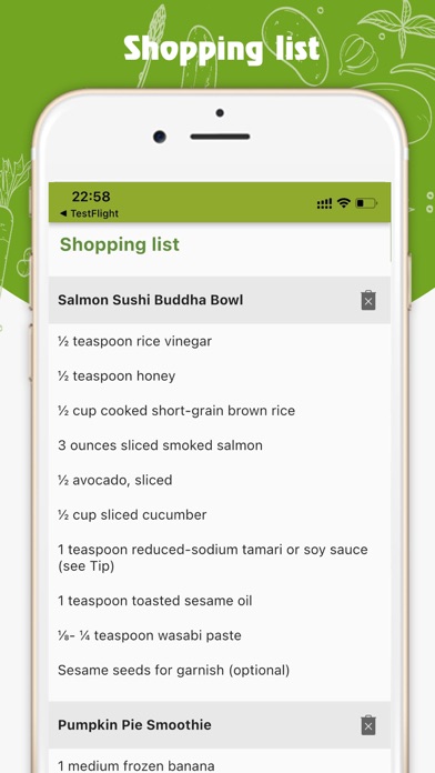 Healthy Eating - Meal Planner screenshot 2