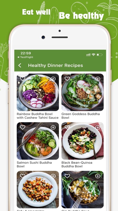 Healthy Eating - Meal Planner screenshot 1