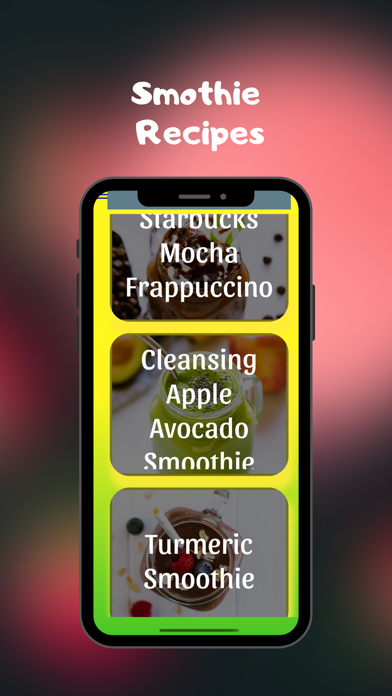 Healthy Smoothie Recipes. screenshot 3