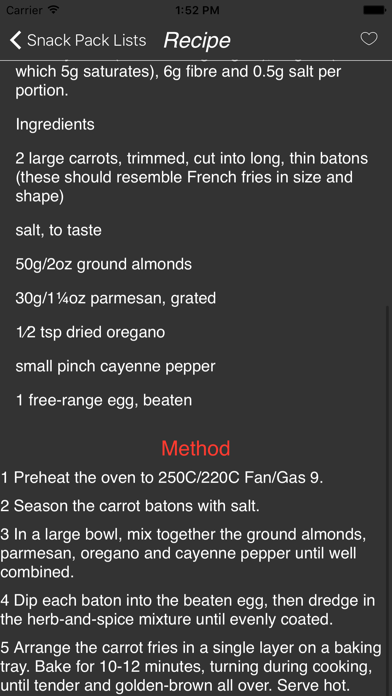 Healthy snack ideas screenshot 2