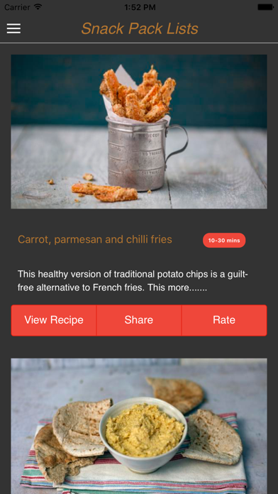 Healthy snack ideas screenshot 5
