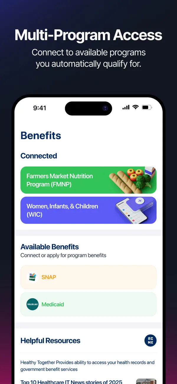 Healthy Together screenshot 1