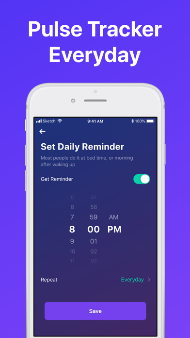 Heart Rate Monitor - Pulse App screenshot 1