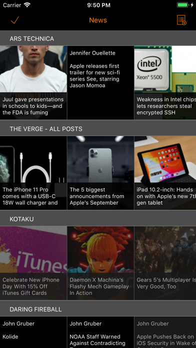 Heartfeed RSS Reader screenshot 4