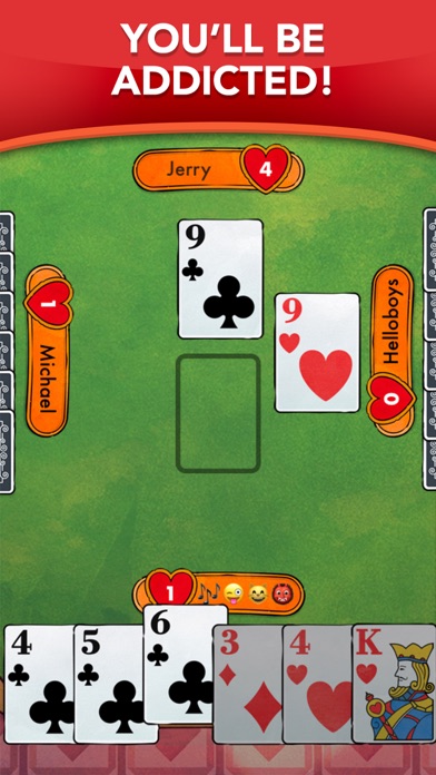 Hearts - Card Game Classic screenshot 1