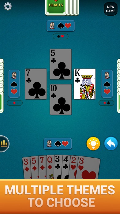 Hearts : Deluxe Card Game screenshot 4