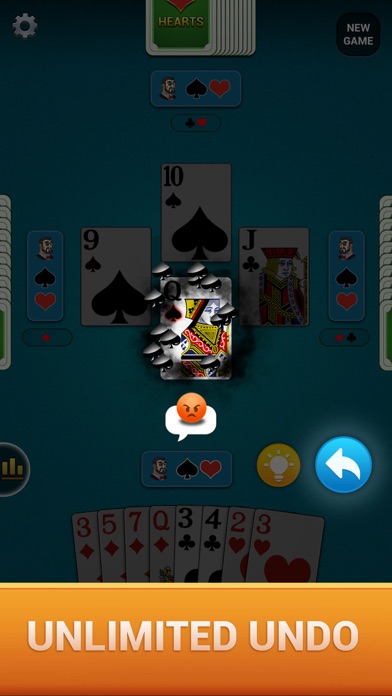 Hearts : Deluxe Card Game screenshot 3