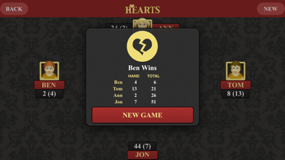 Hearts ∙ screenshot 2