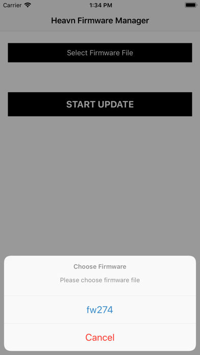 HEAVN Software Update screenshot 2