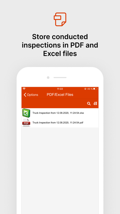 Heavy Equipment Inspection App screenshot 2