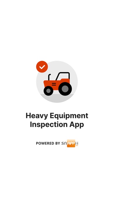 Heavy Equipment Inspection App screenshot 1