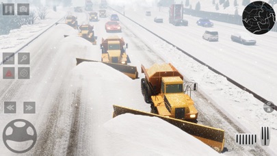 Heavy Excavator Snow Plow Sim screenshot 5