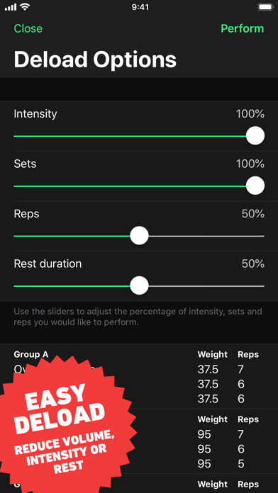 HeavySet - Gym Workout Log screenshot 2