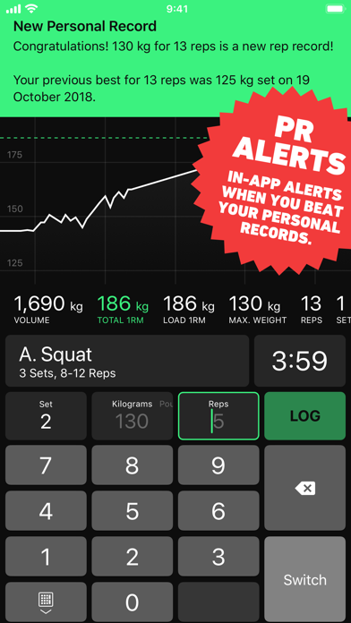 HeavySet - Gym Workout Log screenshot 5