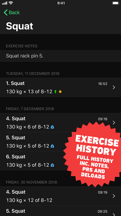HeavySet - Gym Workout Log screenshot 8