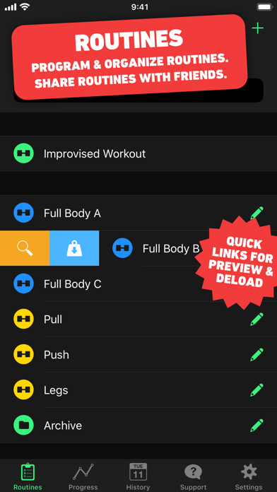 HeavySet - Gym Workout Log screenshot 9