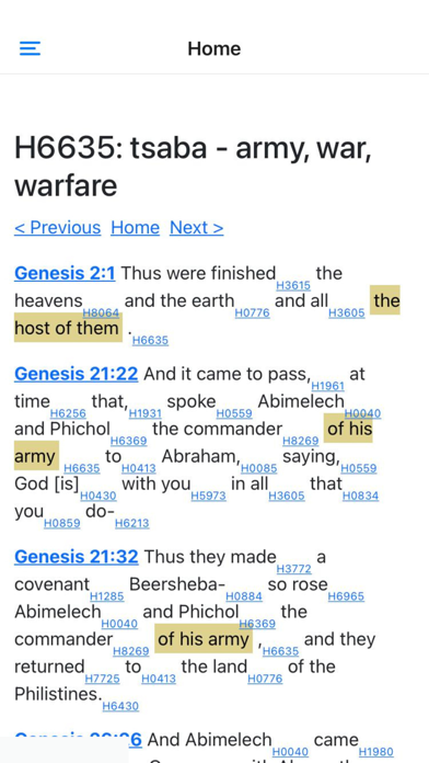 Hebrew Bible App screenshot 3