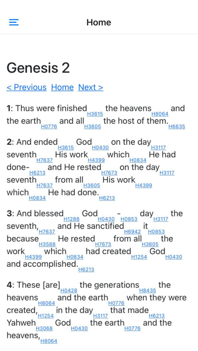Hebrew Bible App screenshot 2