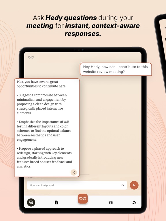 Hedy AI Meeting Coach screenshot 3