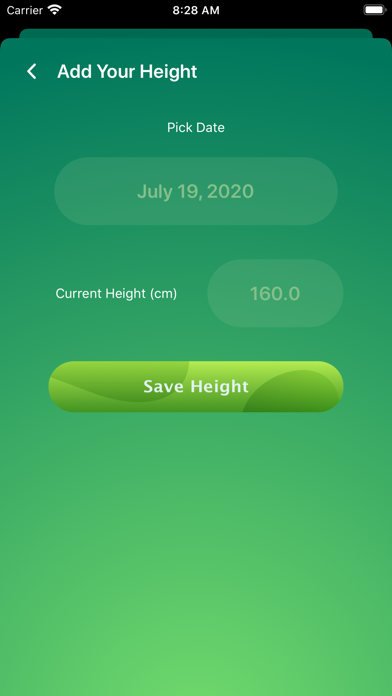 Height Tracker-Growth Chart screenshot 1