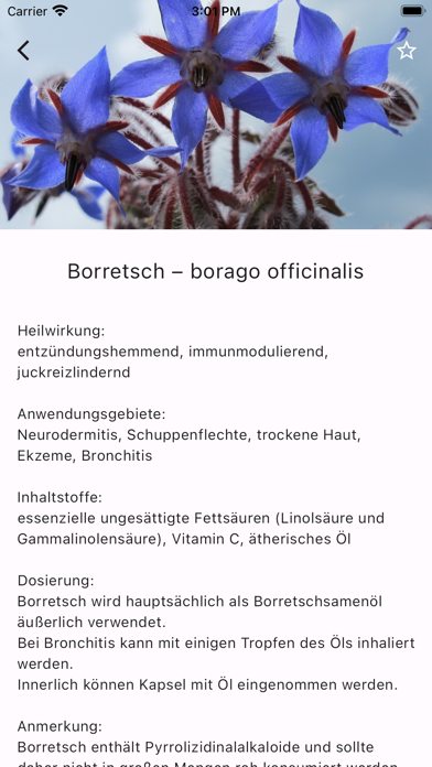 Heilkräuter / Mamas KräuterApp screenshot 2
