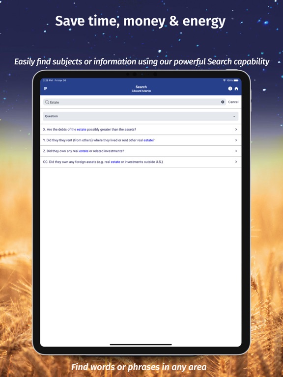HeirList screenshot 2