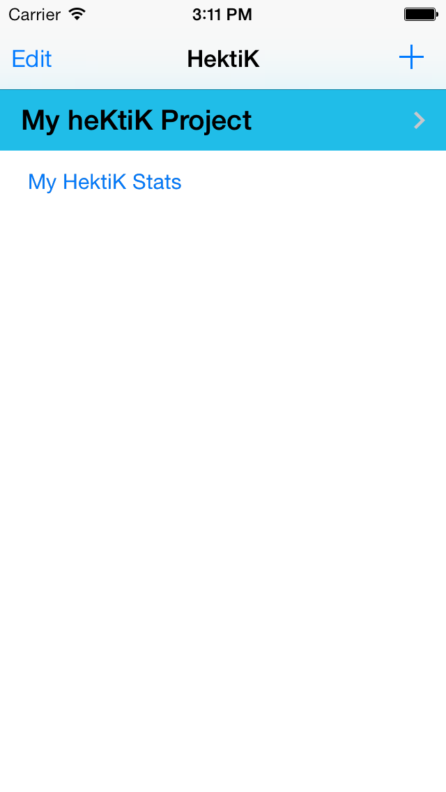 Hektik - Project Management for Freelancers screenshot 1
